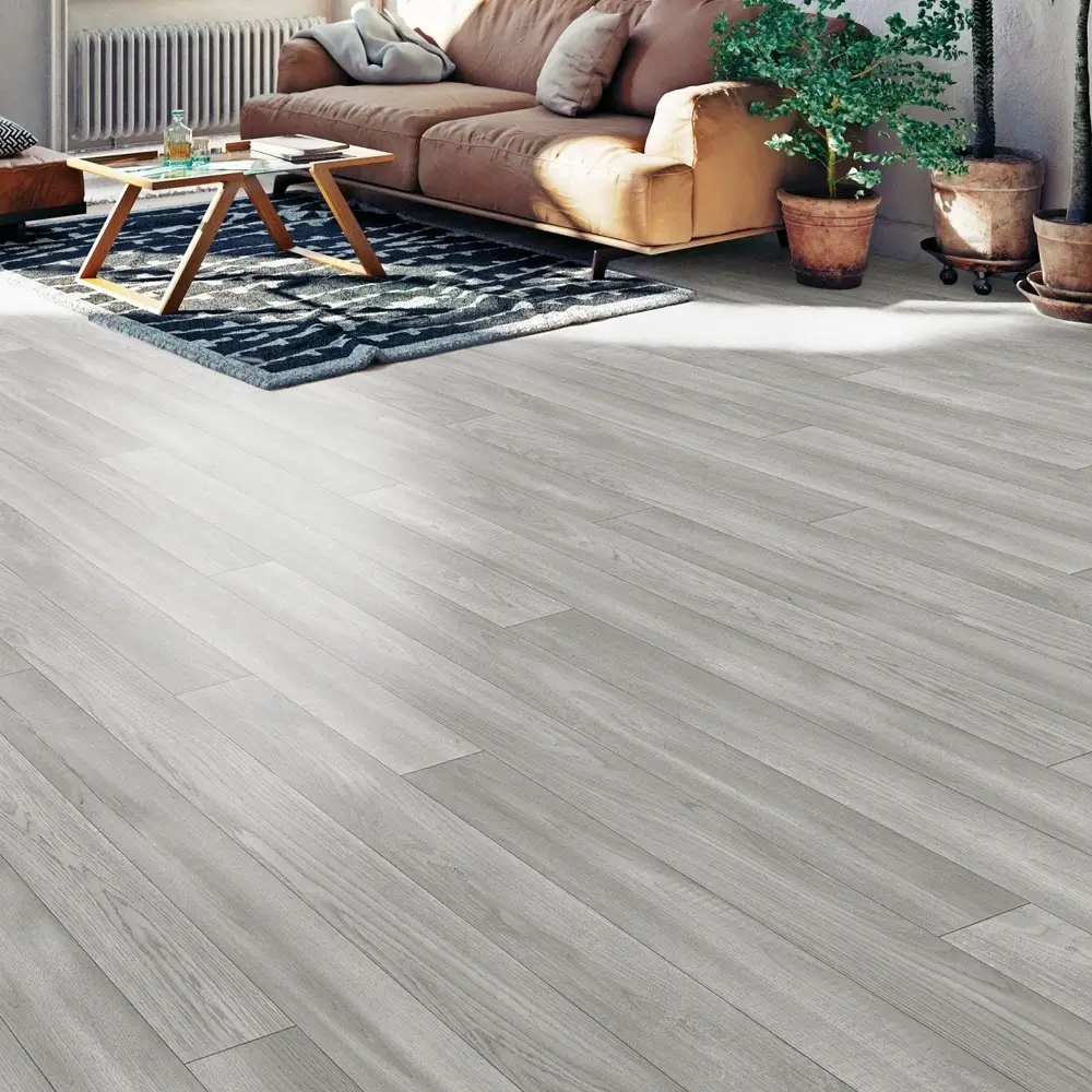 Wooden linoleum flooring