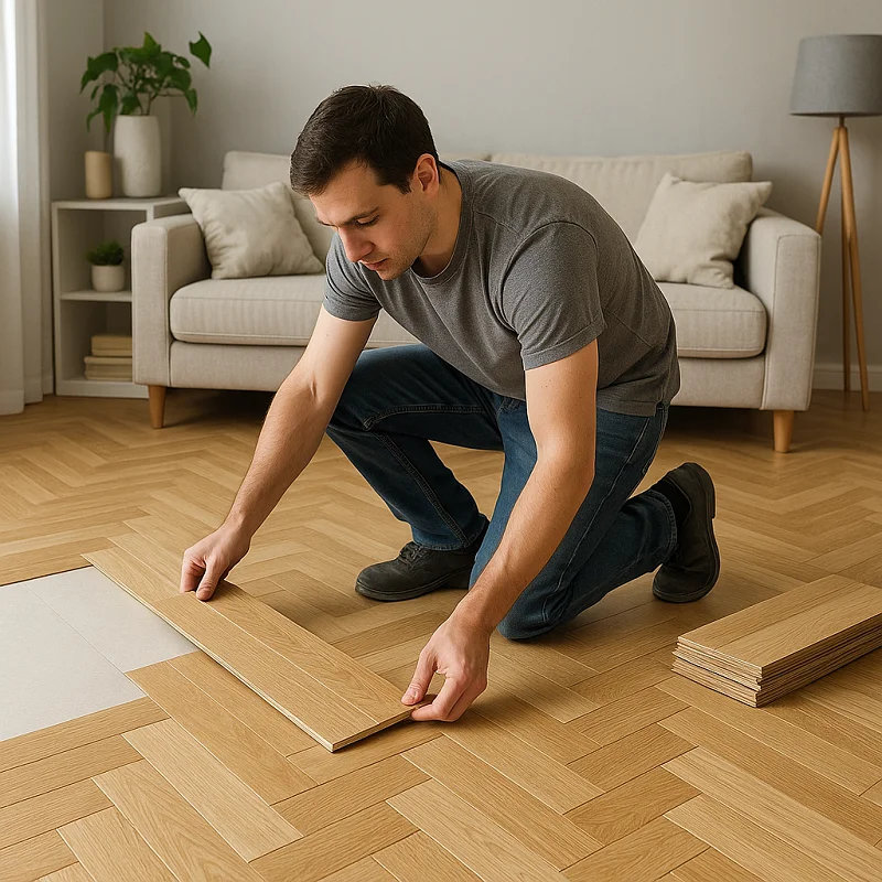 Flooring Installation.