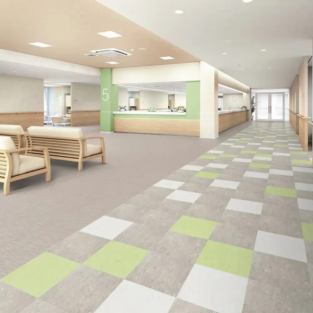 clinics vinyl flooring